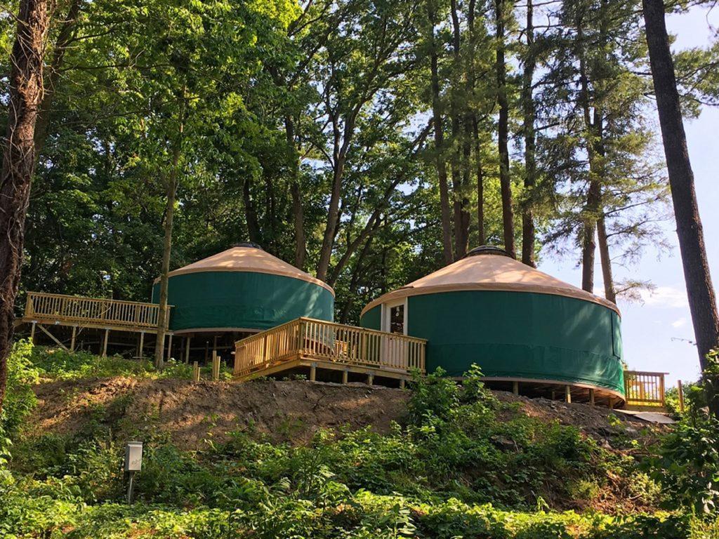 Circle M Camping Resort 16 Ft. Yurt 1 Lancaster Kültér fotó